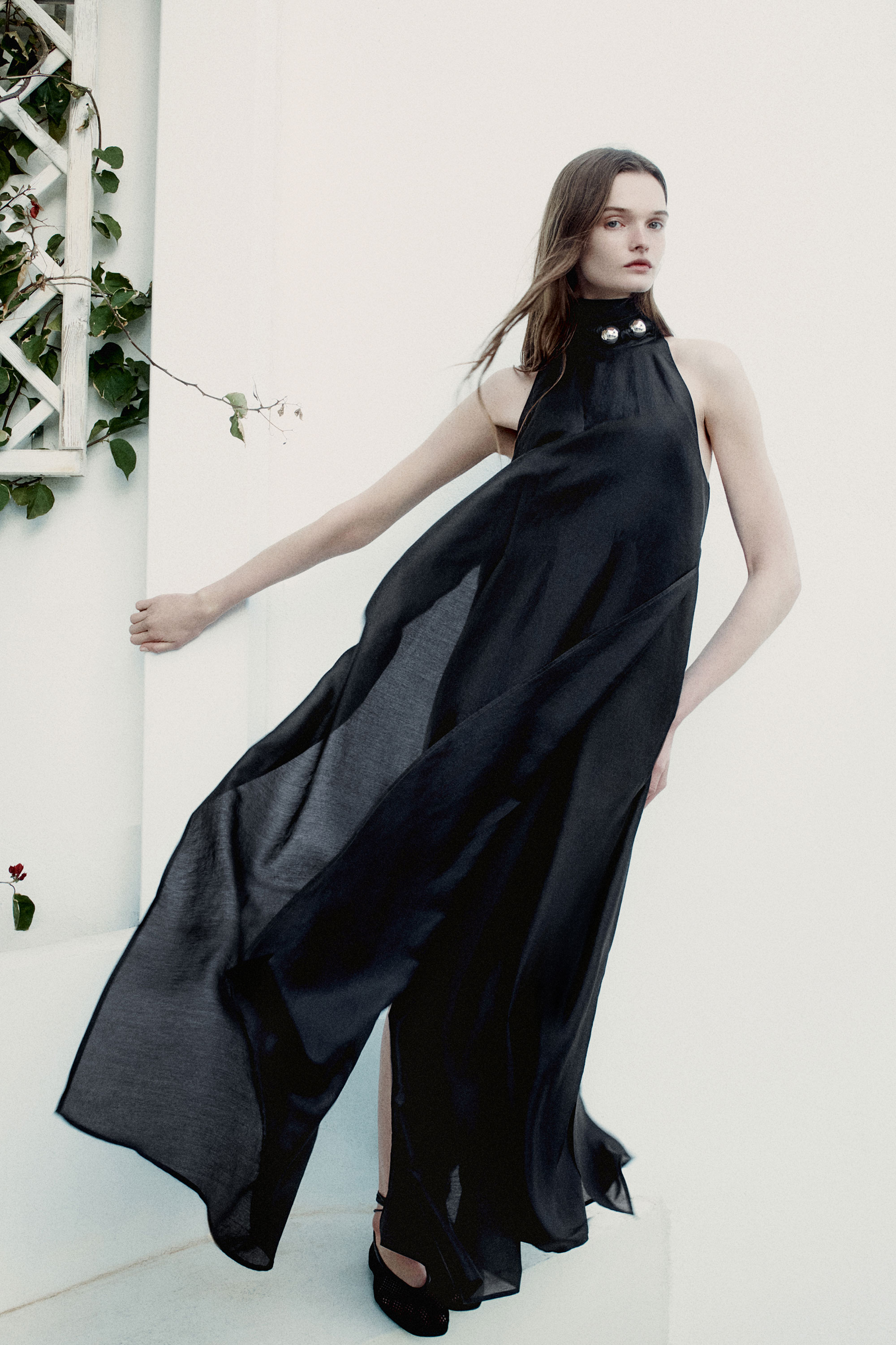 宽松版型工字领A字连衣裙- COS官网