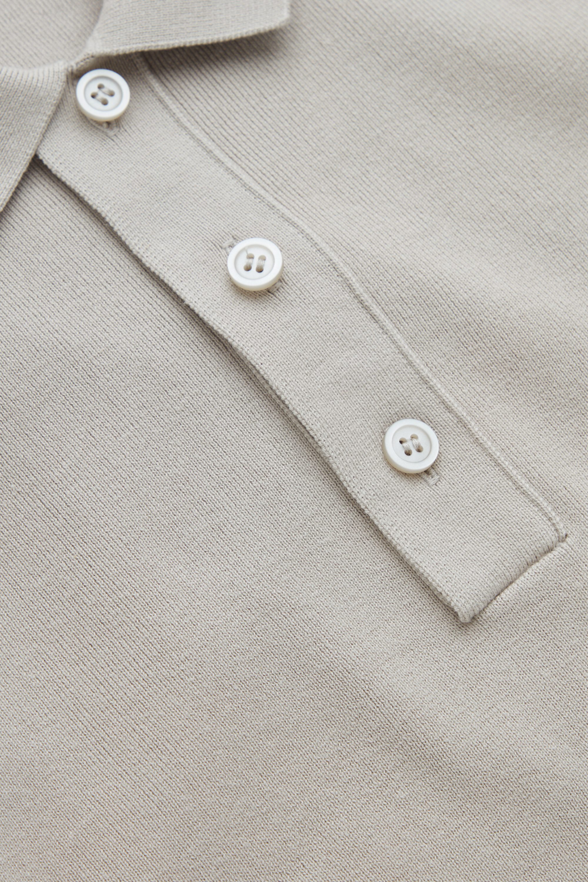 长袖针织polo衫 - cos官网