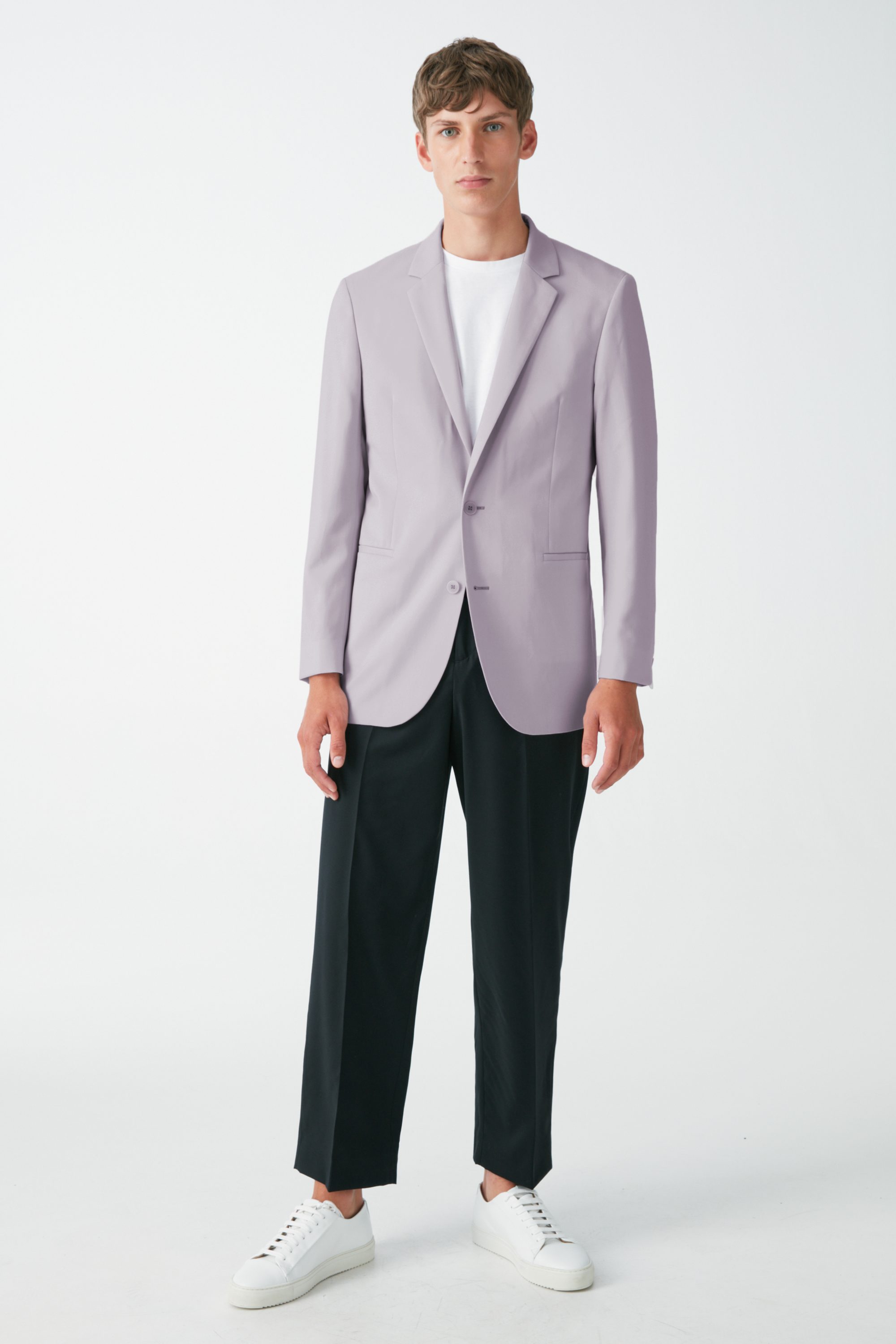 休闲翻驳领西装外套 - cos官网