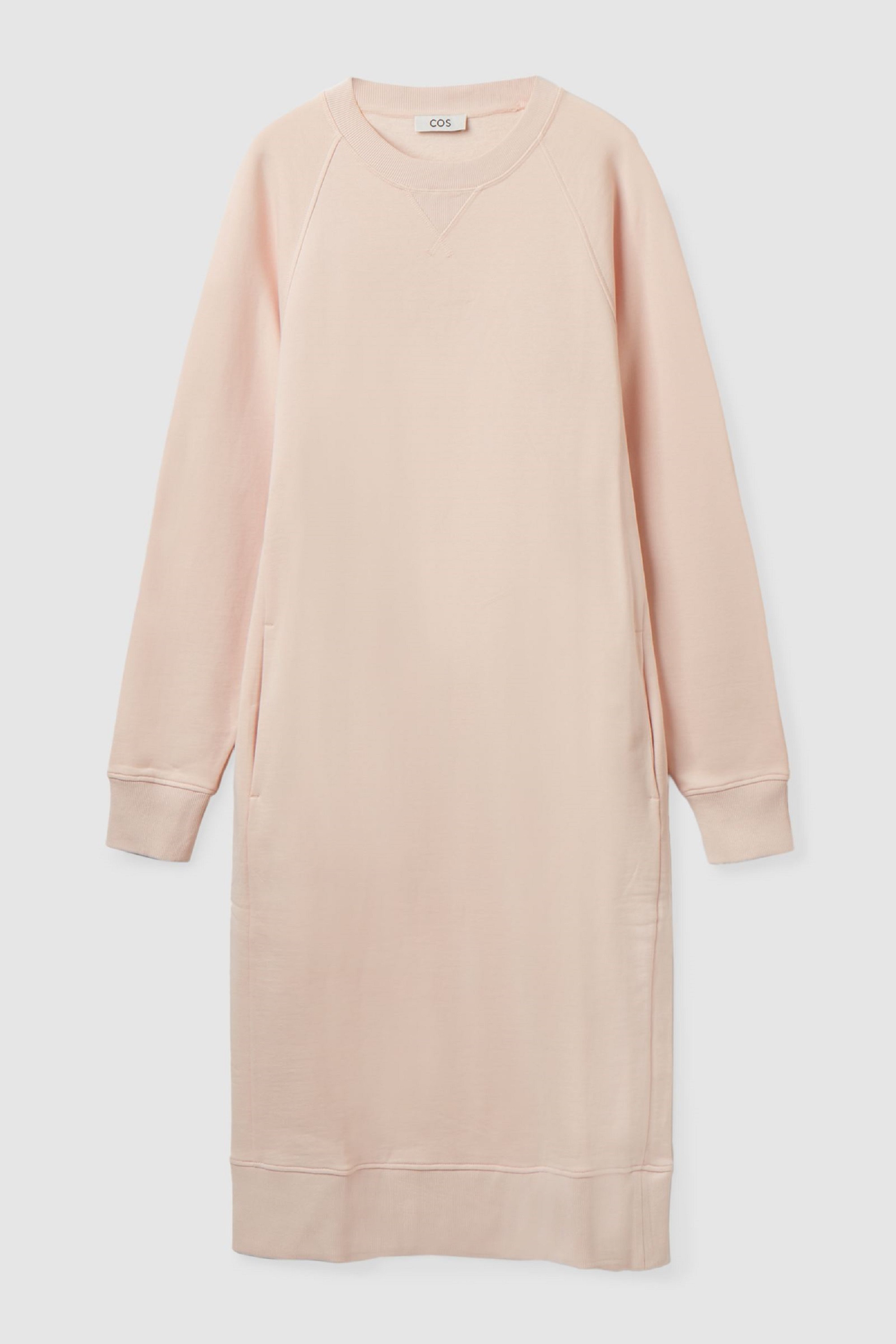 休闲版型插肩袖卫衣连衣裙 - cos官网